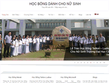 Tablet Screenshot of hocbongnusinh.com